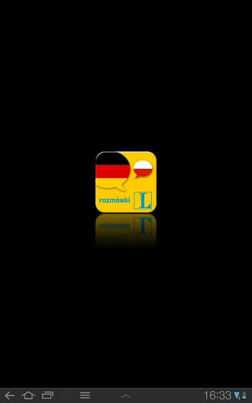 Android application Rozmówki NIEMIECKI screenshort