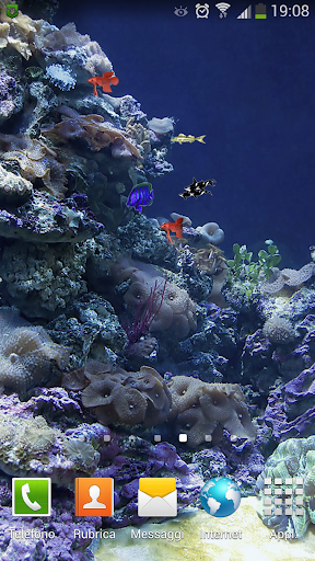 動畫水族館背景