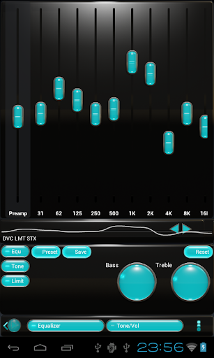 【免費娛樂App】Poweramp skin light blue droid-APP點子