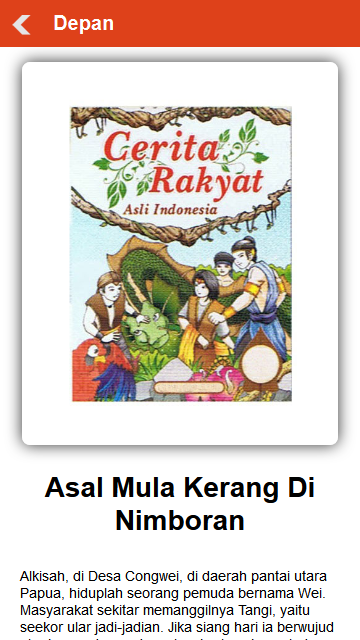 Cerita Rakyat Daerah Papua Screenshot