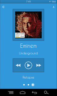 Lastest Flat Blue - Zooper Widget Pro APK