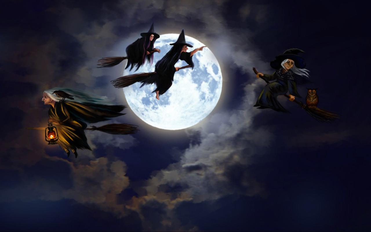 Afbeeldingsresultaat voor full moon witch fun