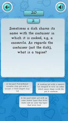 Cooking Quiz