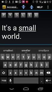 Accessible Editor  Talkback Screenshots 2