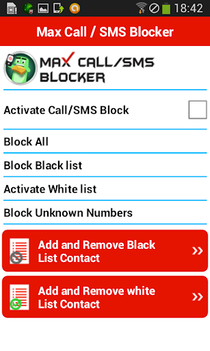 SMS and Call Blocker