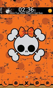 How to get GLX Theme: Cute Haloween Skull 1.21 apk for bluestacks