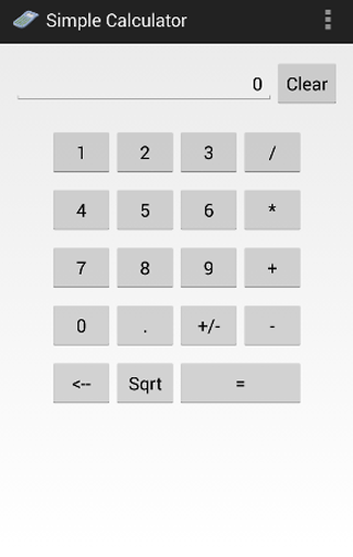 Simple Calculator