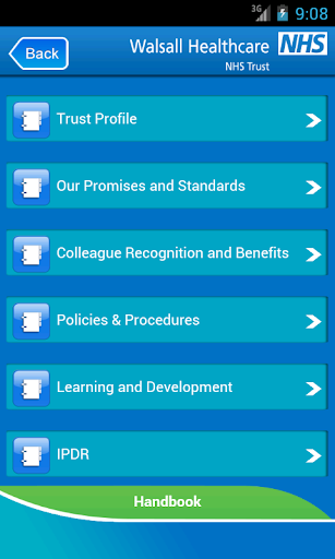 【免費健康App】Walsall Healthcare Handbook-APP點子
