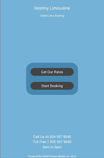 【免費交通運輸App】Destiny Limousine Booking App-APP點子