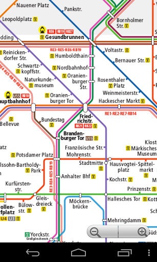 【免費交通運輸App】Berlin subway route network-APP點子