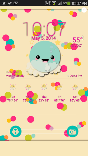 Addiction Go Launcher Theme