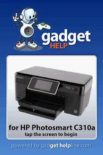 HP Photosmart C310a Gadget Hel