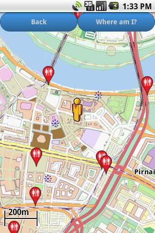 Dresden Amenities Map free