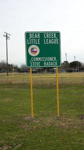 Bear Creek Park Little League Field