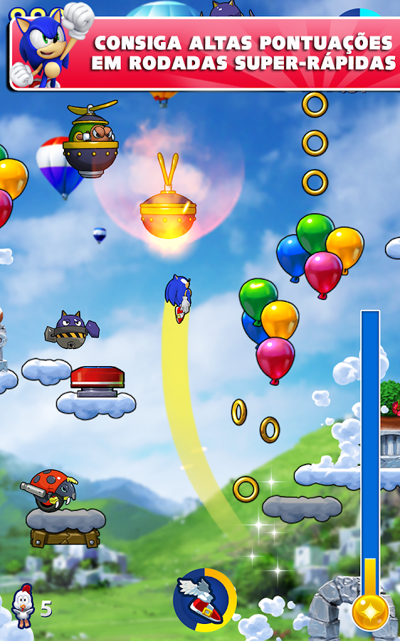 Sonic Jump Fever - screenshot