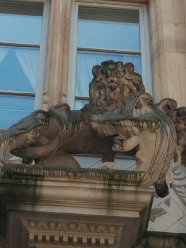 Lion Sculpté