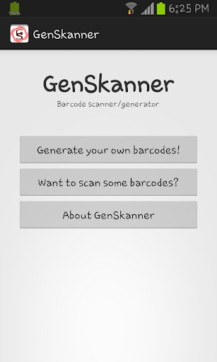 GenSkanner - Bar Code Scanner