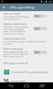 GPS Logger for Android