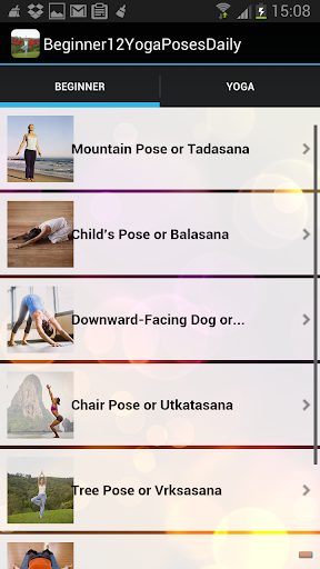 Yoga steps 12 Poses Daily