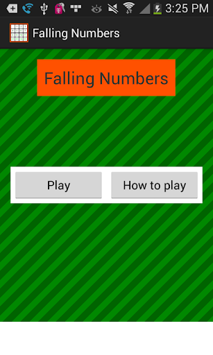 Falling Numbers