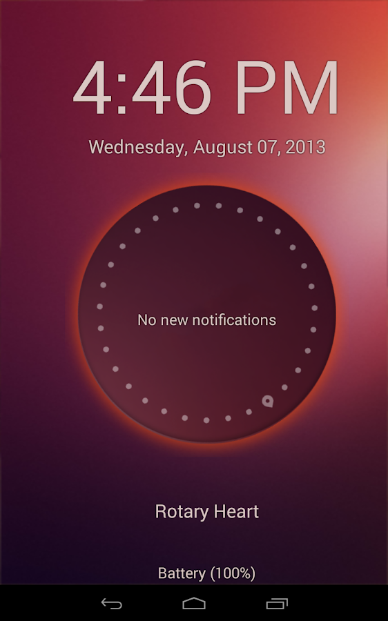 Ubuntu Lockscreen - screenshot