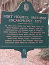 Fort Holmes Encampment Site