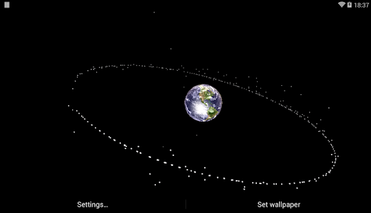 Lastest Earth Satellite Live Wallpaper APK
