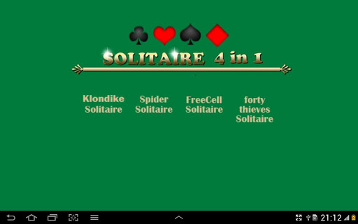 Solitaire Pack Game