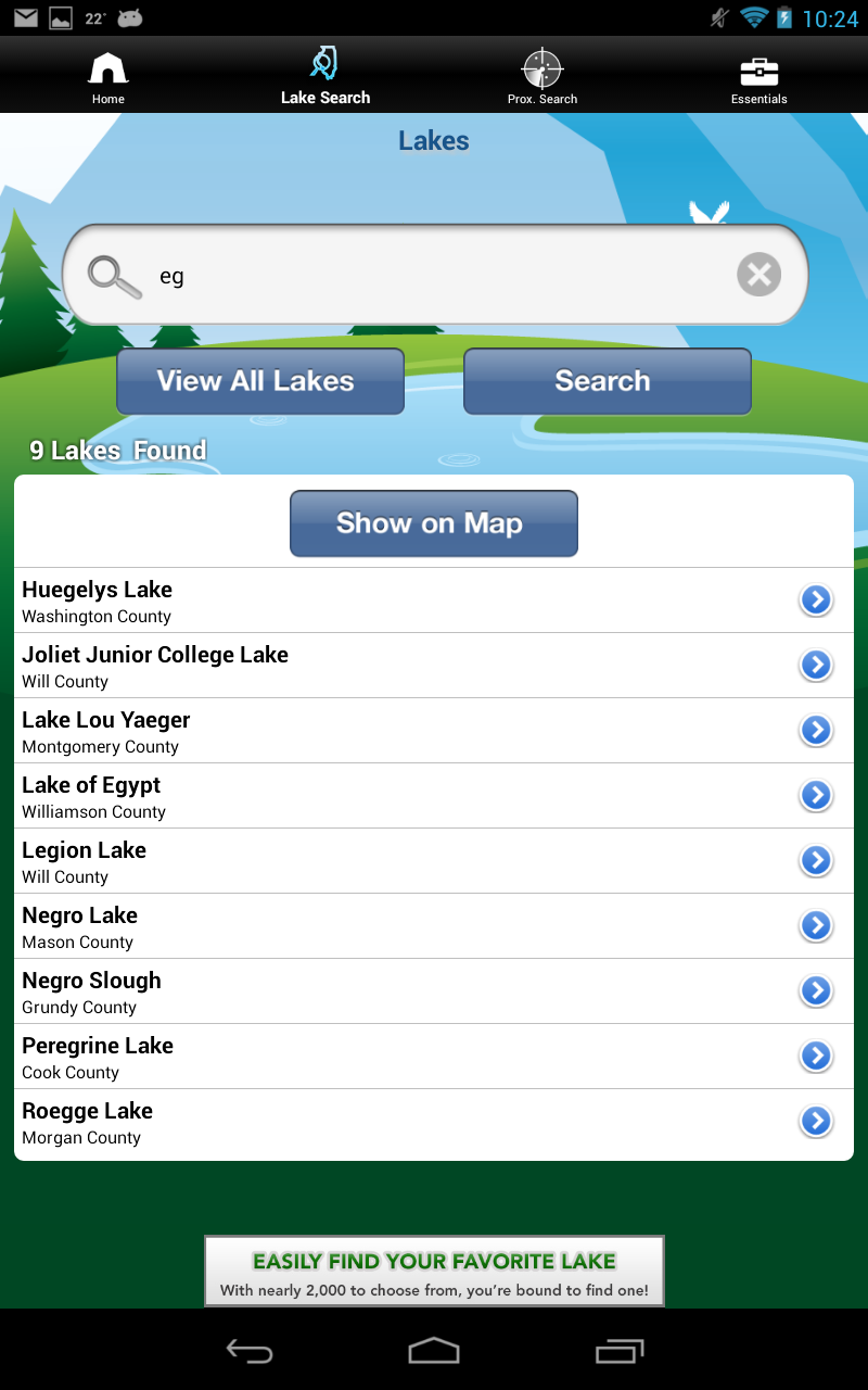 iFish Illinois Screen 3
