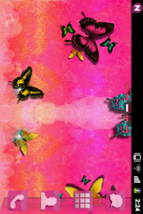 GOLauncher Theme Pink Cute Buy Screenshots 4