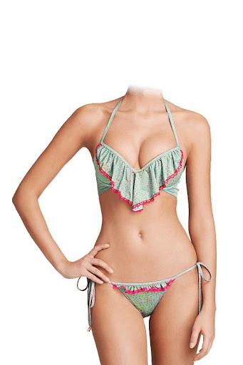 woman bikini wear