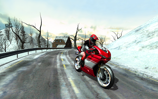 【免費賽車遊戲App】Frozen Highway Bike Rider-APP點子