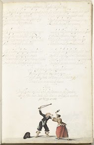 Echtpaar dat elkaar te lijf gaat