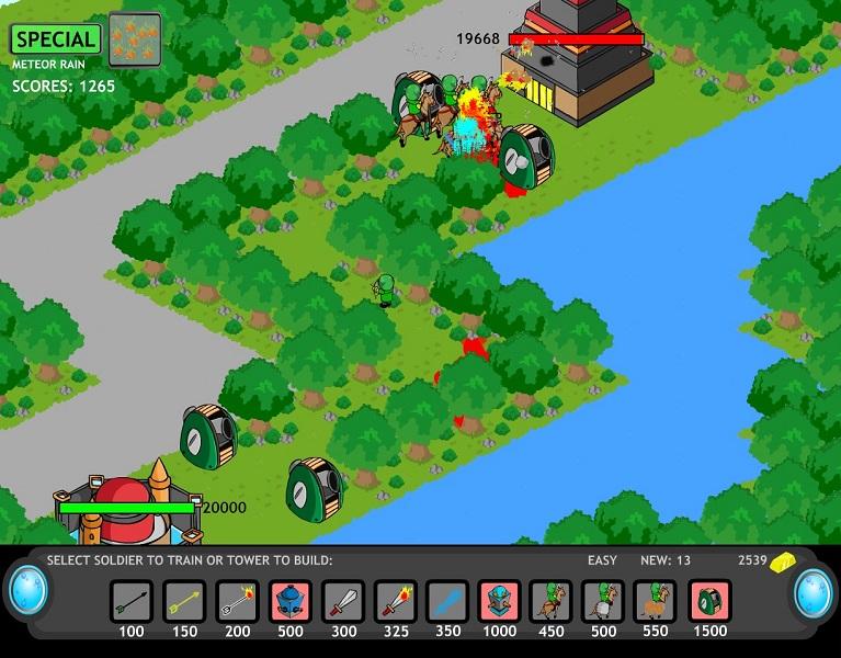 Clans Battle Game Screen 3