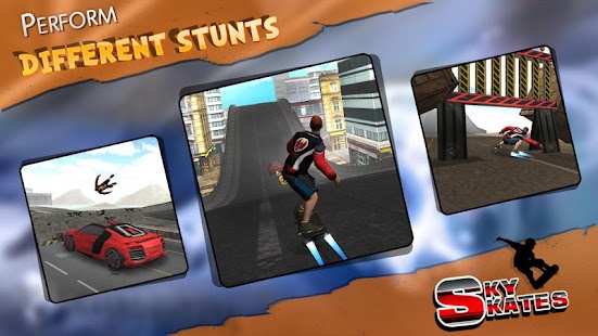 SKY SKATES 3D (Unlimited Coin/Keys)