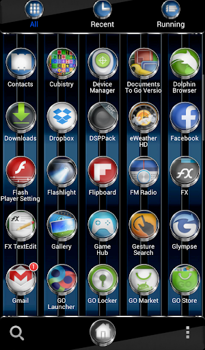 【免費個人化App】Zaphire HD GO Launcher Theme-APP點子