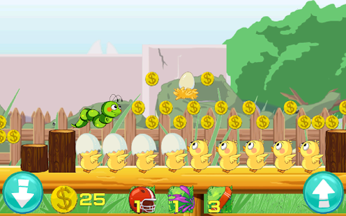 Crazy Larva Run - screenshot thumbnail
