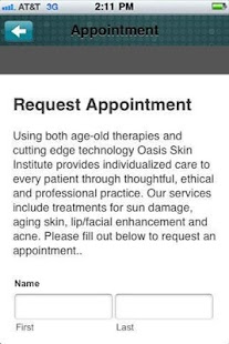 Free Oasis Skin Institute APK