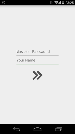 Master Password for Android