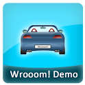 Wrooom! Demo logo