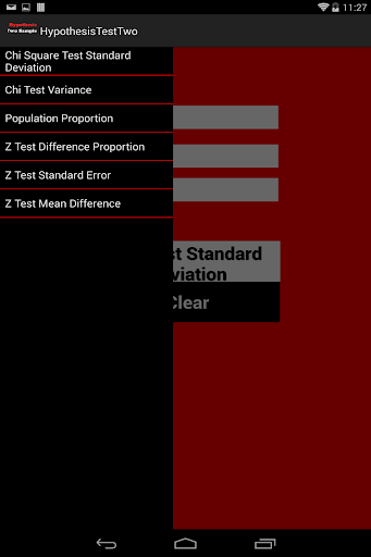 Statistics Hypothesis Two