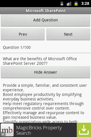 【免費教育App】Microsoft SharePoint Interview-APP點子