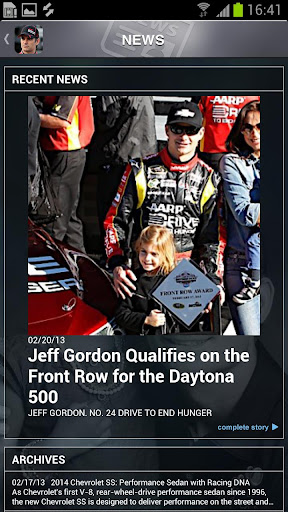 【免費運動App】Jeff Gordon® - OFFICIAL-APP點子