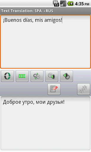 Eng-Spa-Rus Offline Translator