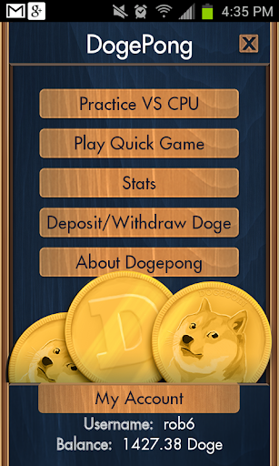 【免費街機App】DogePong-APP點子