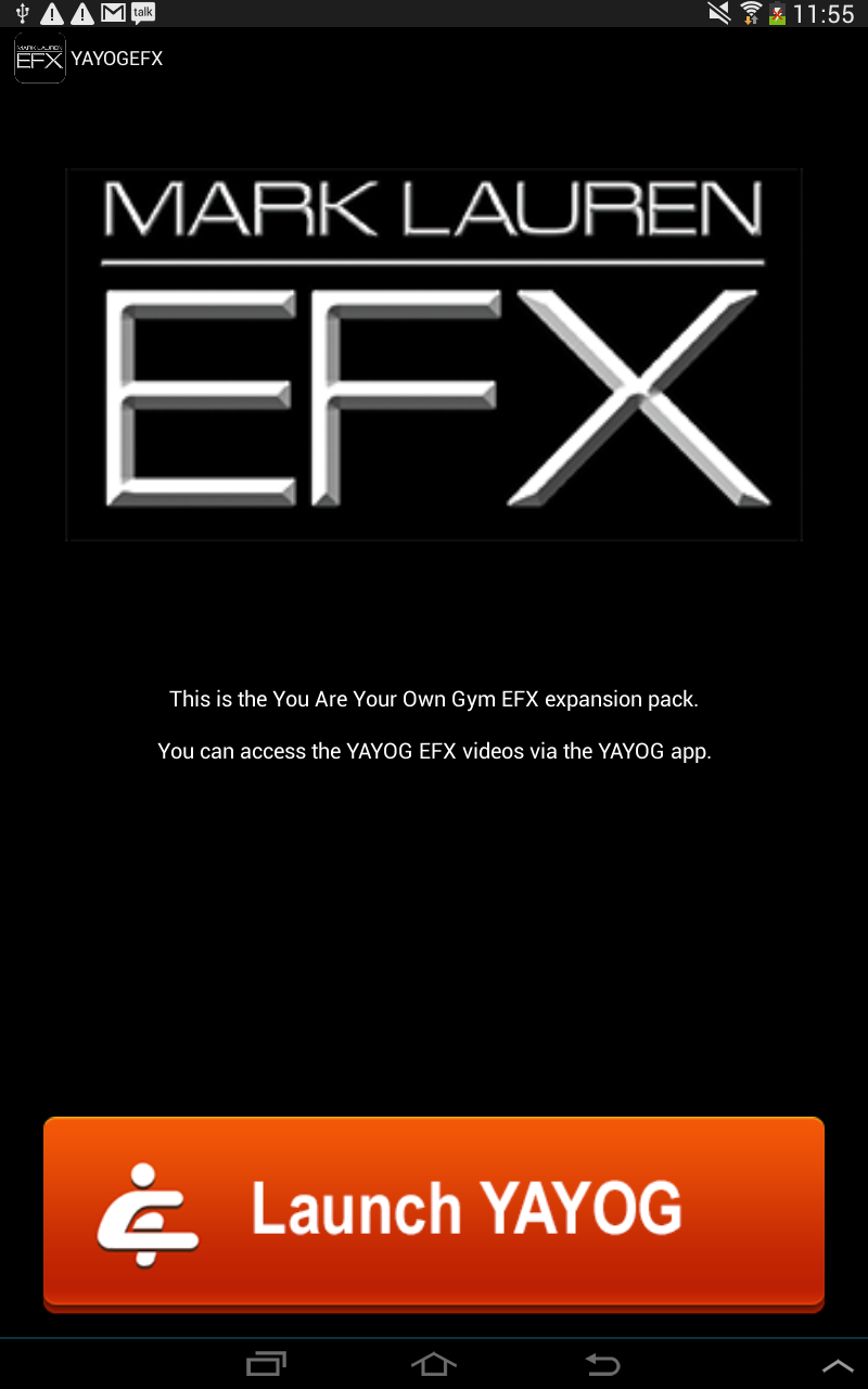 Mark Lauren EFX DVD Screen 2