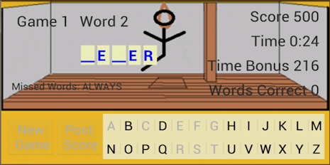 EverydayGames Hangman poster 1