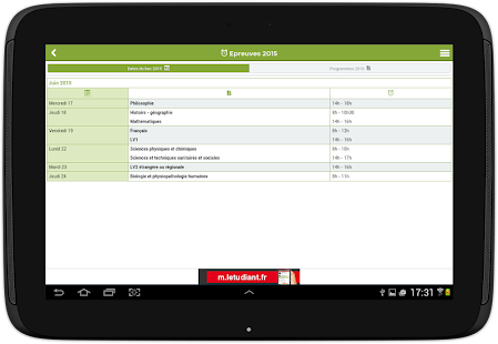 Lastest Bac ST2S 2015 avec L'Etudiant APK for Android