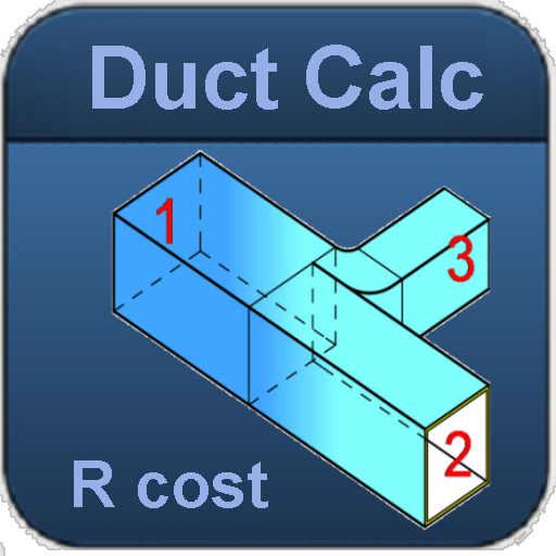 Duct Calc pressure drop method LOGO-APP點子