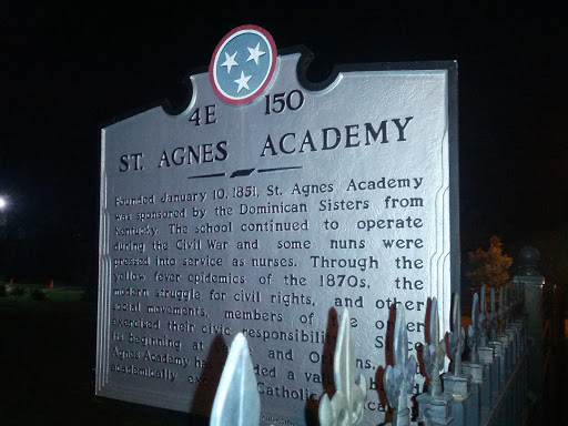 St. Agnes Academy Historic Marker